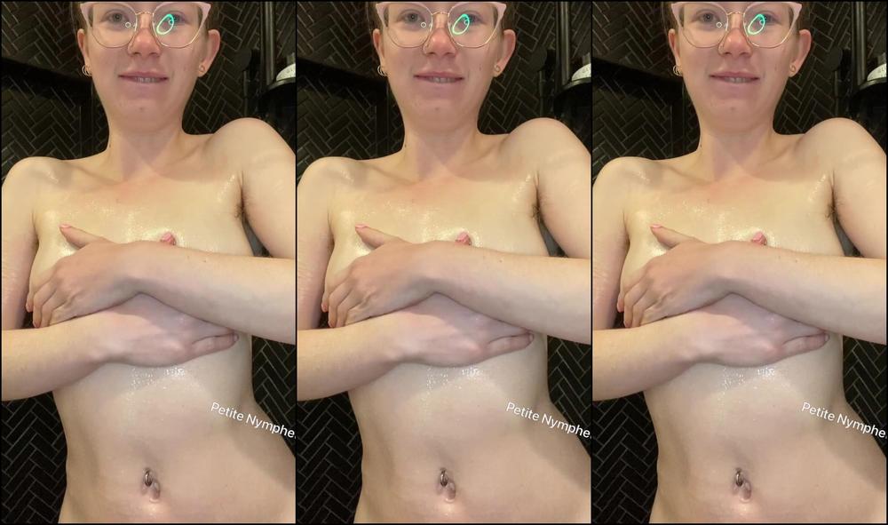 Naughty Nymphet Wet Wednesday This Wet Wednesday I M Oiling Up Myself In The Shower Watch Me Make My