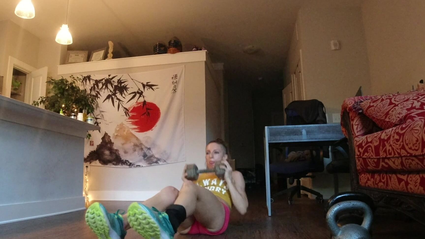 Lora Cross Webcam Minute Sweatfest