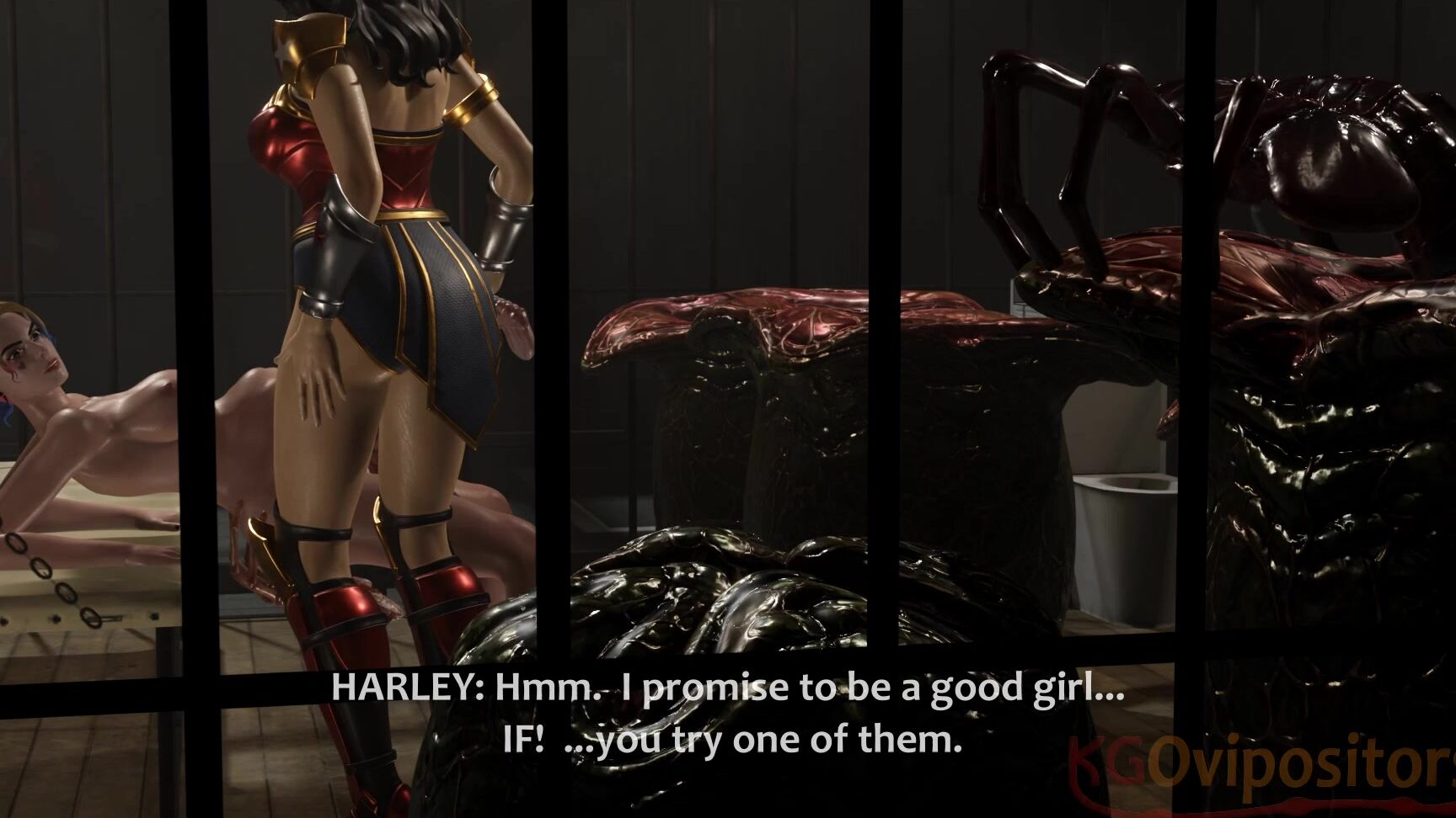 "Mix" Group sex, Anal sex, 3DCG, Oral sex, Monster, Parody, Vaginal sex, Animated, Pregnancy, Voiced Harley The Hugger Addict SiteRip