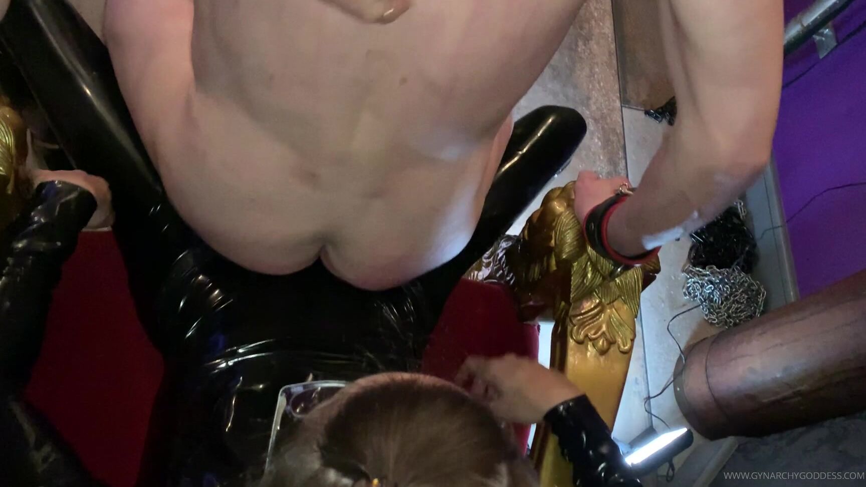 Goddess Gynarchy Etting Krush S Slave Twitch To Bounce On Her Cock In