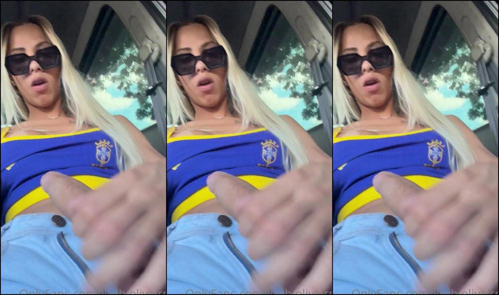 Juuh Oliveirra 2693542931 11 25 2022 Hard On In The Car Before Starting The Brazil Game