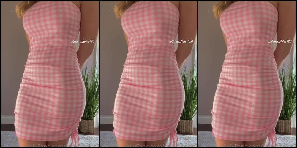 Sam Soles Nicknamed Sams Soles21 Onlyfans A Better View Of What S Under The Sundress Hint No Panties