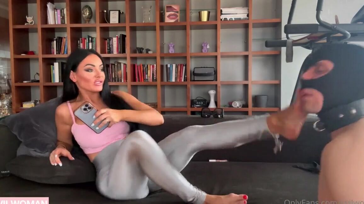 Evil Woman Aka Evilwoman Onlyfans My Beta Sub Is So Useless He Cant Even Clean The House When Im Outside With My Girls Having Funp