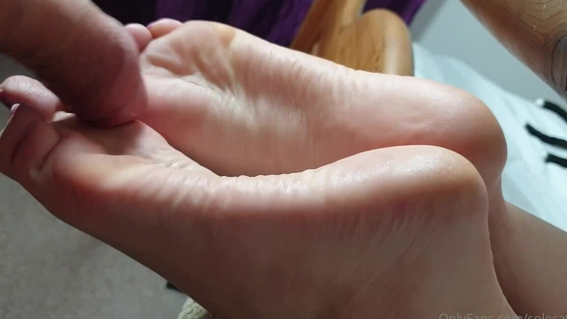 Greatbritishfeet Aka Solecatcher Onlyfans We Had Time To Shoot A Little Video Today A Fan Favourite Cumshot On Soft Wrinkled
