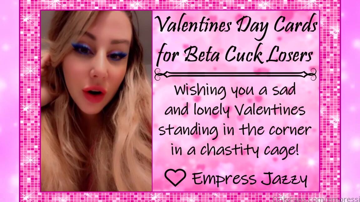 Empressjazzy New Clip Valentine S Day Denial Featuring Sissysquirts Cucks And