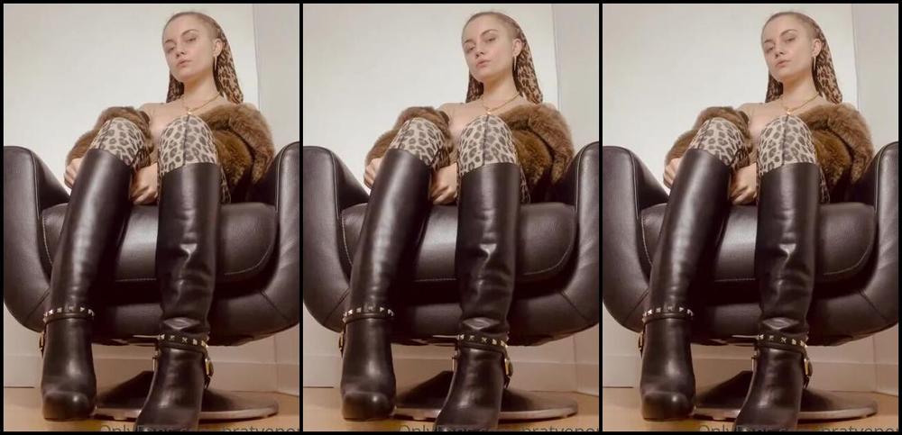 Revenge Aka Bratvenom Onlyfans New Leather Boots