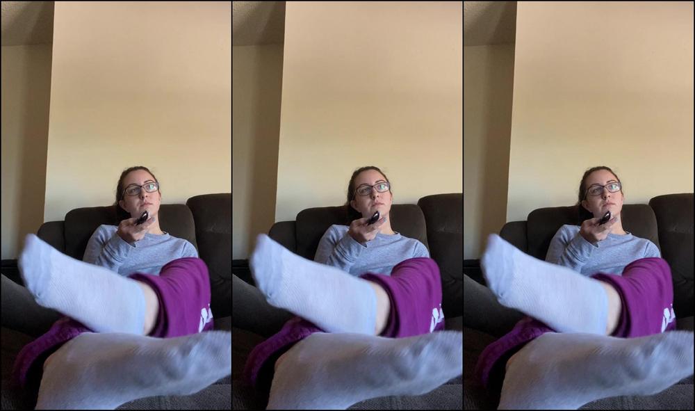 Capritoes Sock Removal Sitting Here Watching Tv And Enjoying My Coffee I Don T Even Realize You