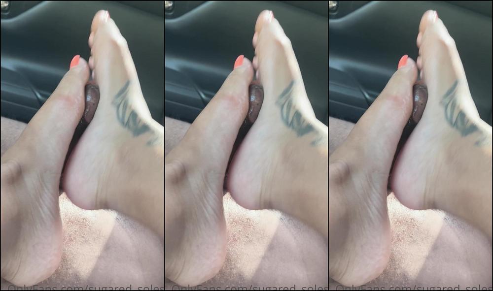 Sugared Soles Would You Believe It Shot All The Way Into The Backseat