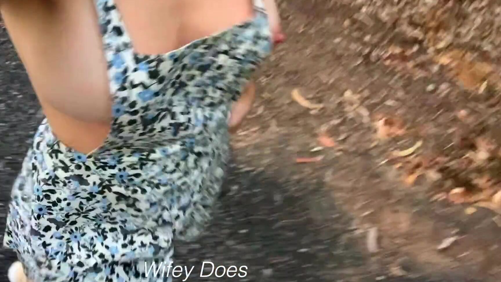 wifeydoes wife running outdoors with perfect tits out Pornhub