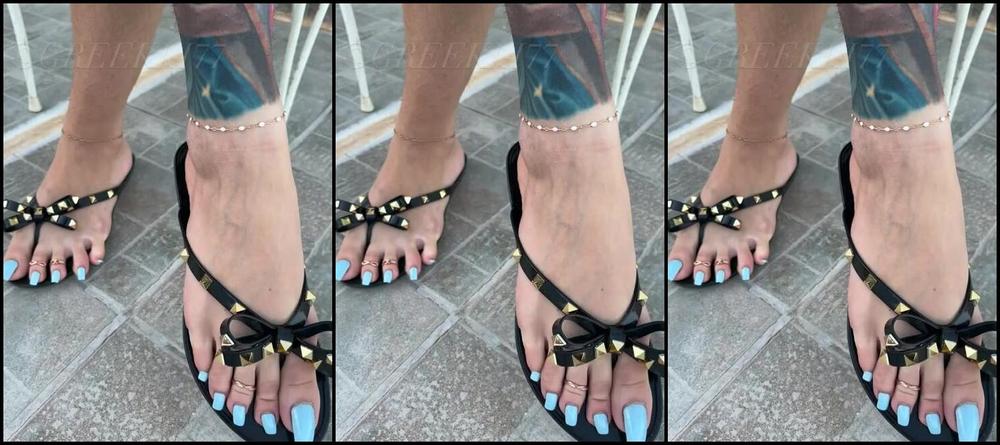Greek Goddess Li Aka Greekli77 10 03 2024 Onlyfans Video These Shoes Are The Easiest To See My Long Toenails With I370