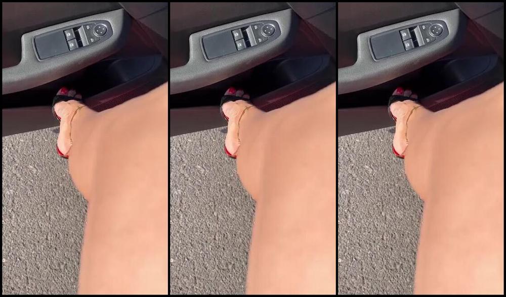 Heels Of Mine Nicknamed Heelsofmine 12 04 2023 Onlyfans Video Would You Like To Drive With Me