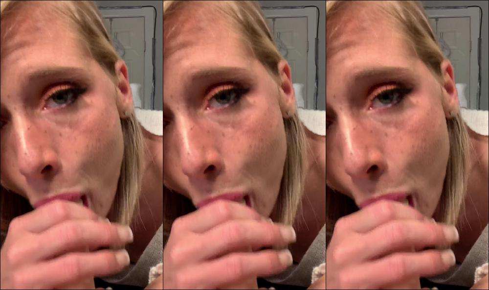 Blowjob, POV Blowjob, Role Play, Role-playing games, Gagging truth or dare at party ManyVids