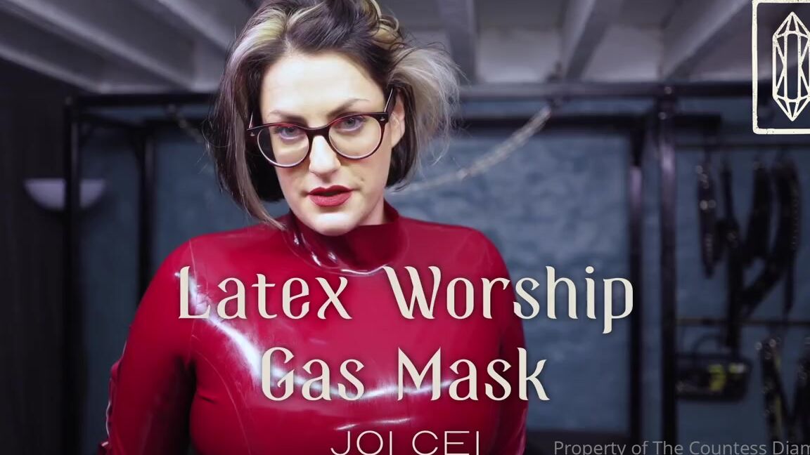 Countess Diamond Aka Countessdiamond Onlyfans Dressed In My Latex I Can Control You In My Dungeon Down To Your Every Breath