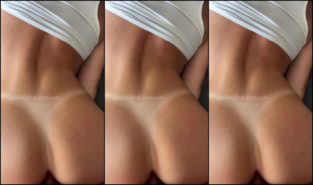 Jessieandjackson Yesterdays Birthday Sex I Posted The Creampie From This Already But Here S Some M