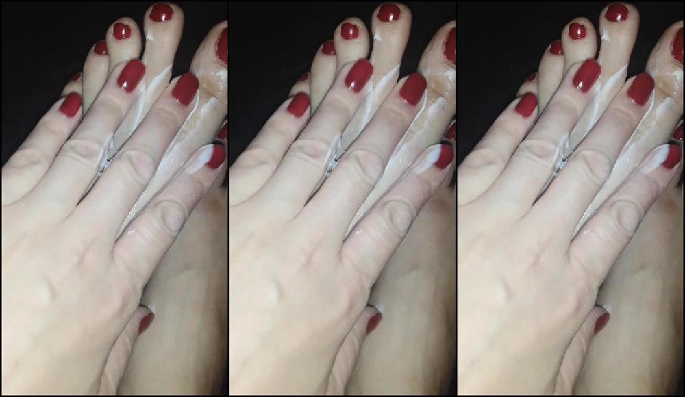 Stevie Layne Foot Fetish Compilation Red Toes