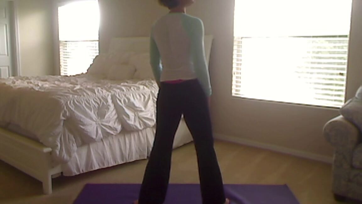 Lauranvickers Teasing Yoga