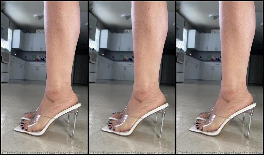 Deedeericanfeet Onlyfans As Requested Tapping In Heels