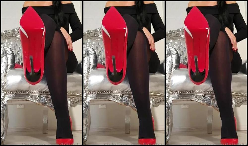 Fetishliza Onlyfans Worship And Polish My Leather Pumps I Will Use Your Tongue As My Carpet How Excited