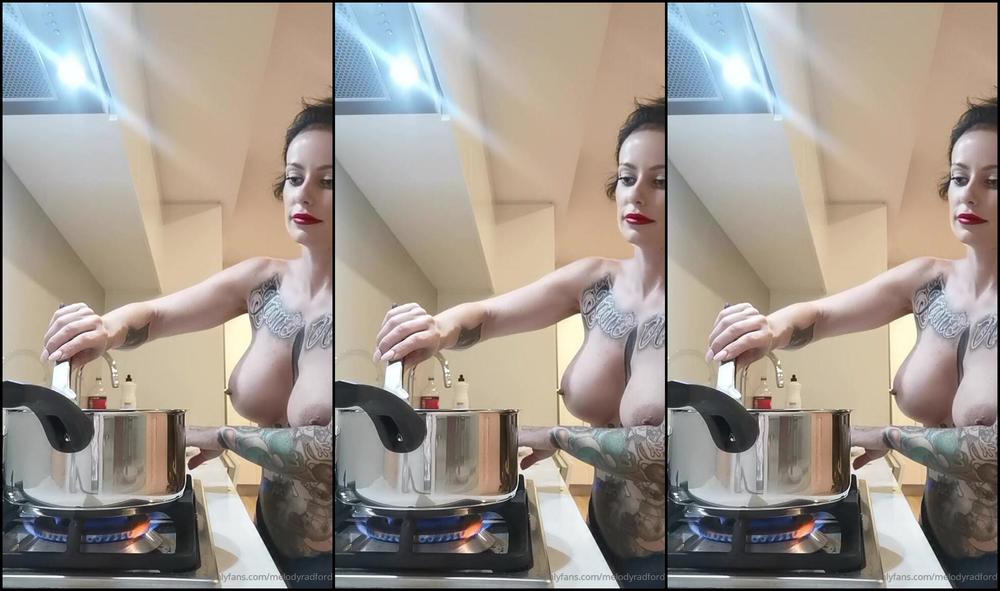 Melodyradford Naked Cooking Watch Me Cook A Healthy Dinner For You Naked
