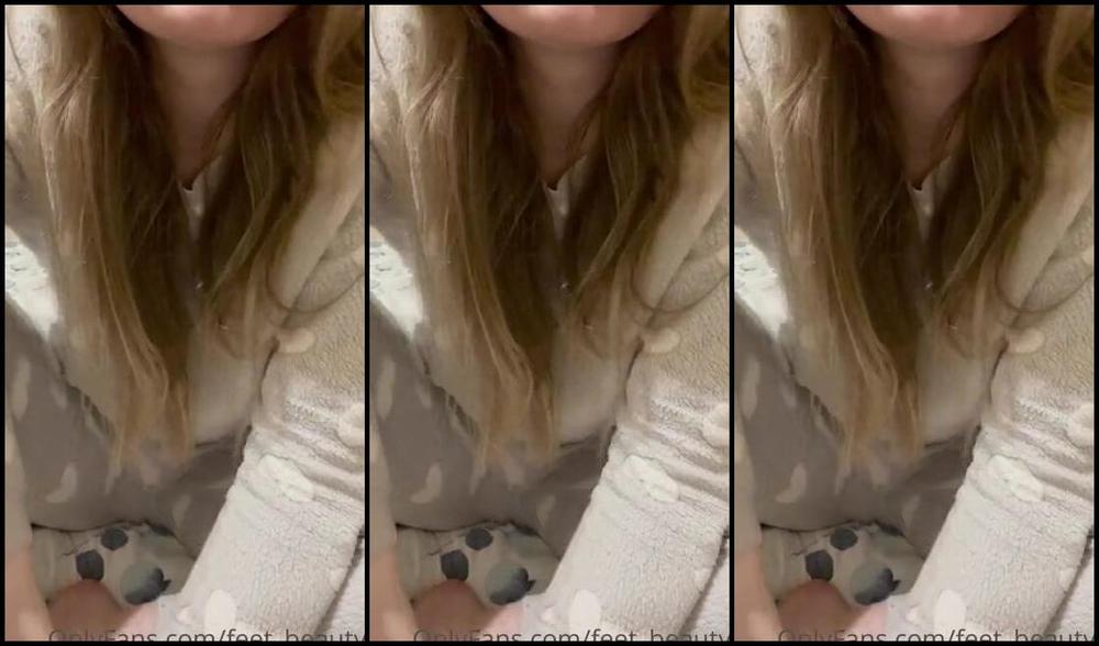 Feet Beautyx Nicknamed Feet Beautyx 11 18 2021 Onlyfans Video A Sweet Good Night From Your Crush I Was Slurping It Up Wasnt I