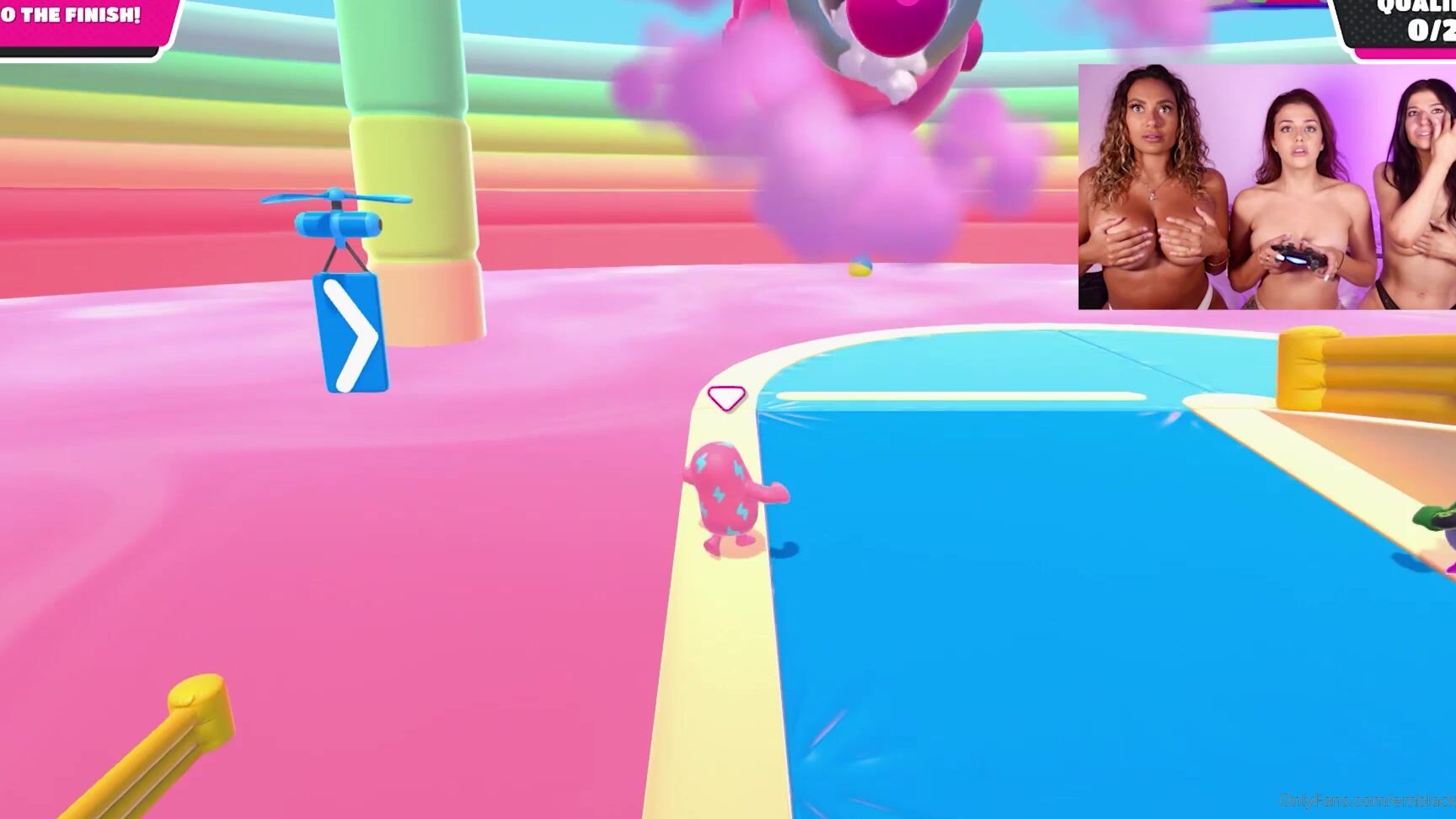 Emblack Full Explicit Strip Fall Guys Video With Kiera Lee And Braderzxo Thank You So Much