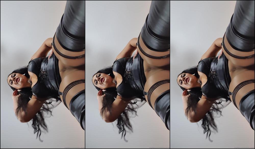 Ezada Your Face Is My Cushion Exclusive Point Of View Facesitting Clip With Sheer Nylons And No