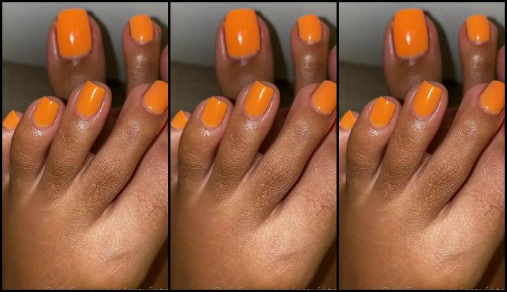 Cravintae Nicknamed Cravintae Onlyfans Neon Orange I M Getting A New Color Soon But For Now