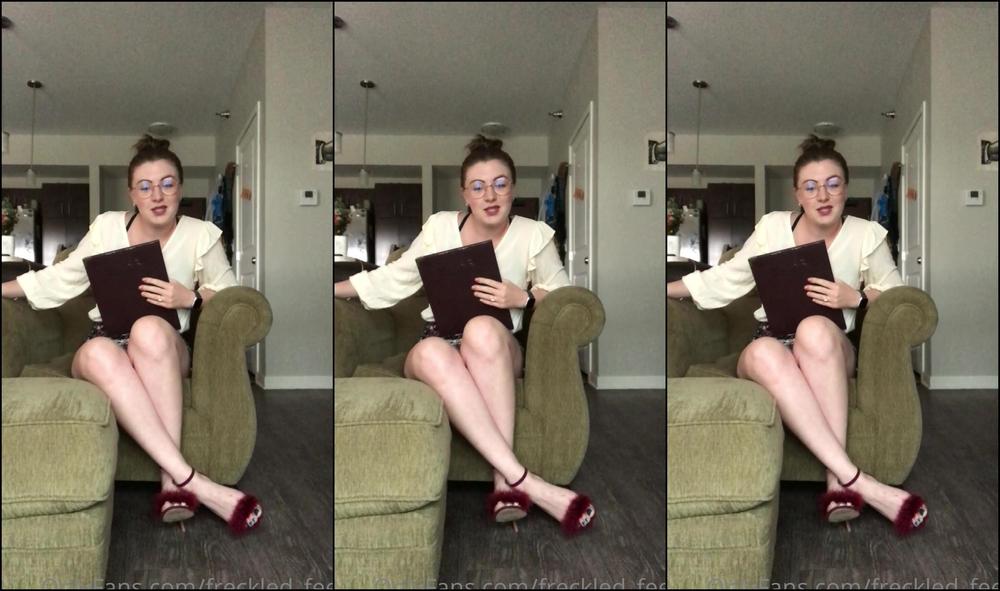 Freckled Feet Pov I M Your Secretary And I Come Into Your Office To Talk About Your Schedule For The