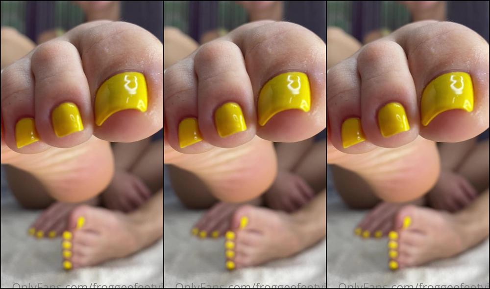 Froggeefeetvip Look How Soft My Feet Are Selfworship With Lot Of Saliva
