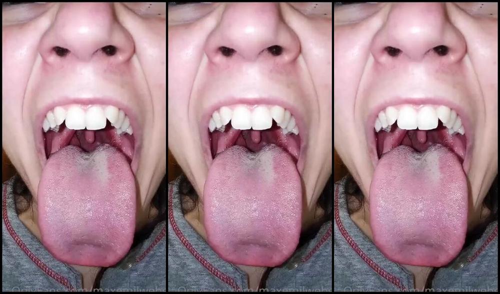 Emily Maxemilweber Nicknamed Maxemilweber 02 18 2023 Onlyfans Video Apologies To Tongue Fetish Lovers I Recently Had A Delicate Mouth Operation That Forceed Me