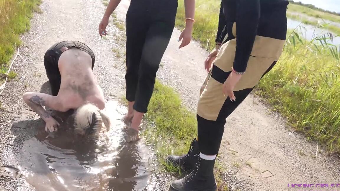 licking girls feet jane and betty hard humiliation for a bitch pig 4k Clips4Sale