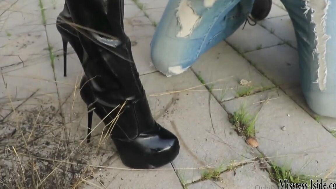 Mistressiside Onlyfans Now You Will Consume Your Tongue To Clean My Beautiful Bootsp