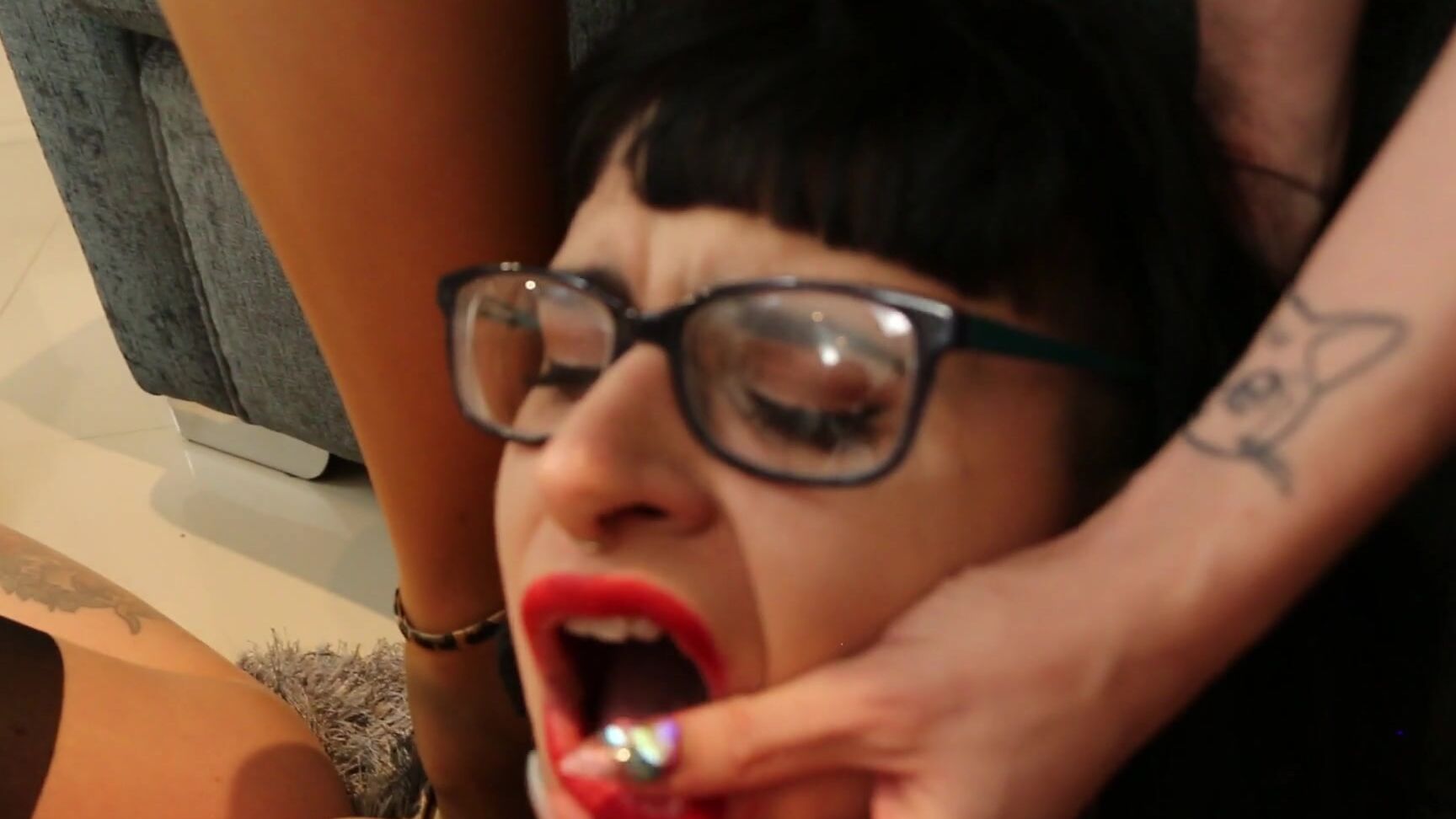 Female Domination, Femdom, Girl Girl, Submissive Sluts, Vibrator roomorgue hot subs tease male sub part 2 ManyVids