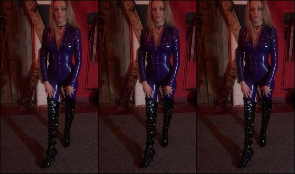 Lady Dark Angel Latex Catsuit Specially Made To Fit Me X