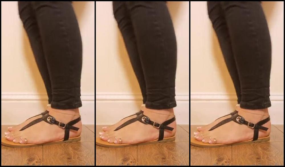 Ktp Nicknamed Keepthemprettyx Foot Fetish 10 16 2020 Onlyfans Video 360 View Of French Pedi Black Sandals And Lots Of Toe Rings Watch Me Tease