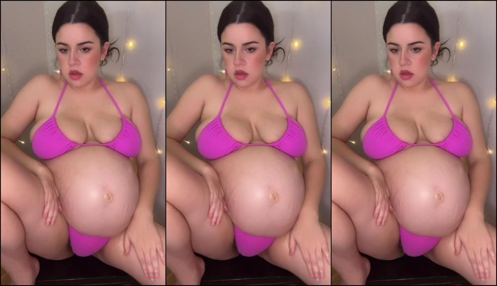 Hollyharper11 Pregnant oil massage and masturbation Manyvids
