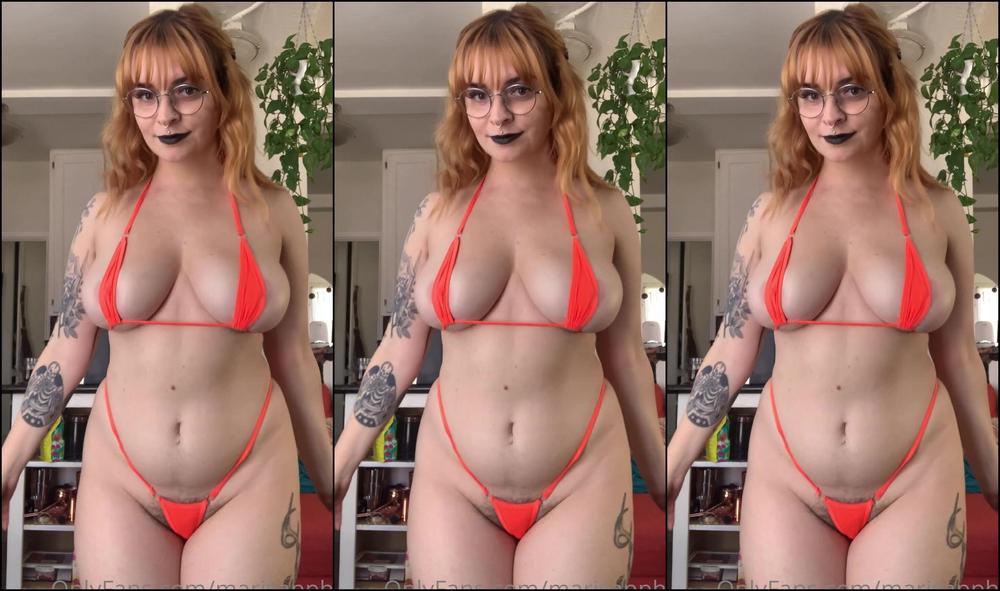 Marisappho 2265544815 11 04 2021 This Bikini Is So Tiny What Happens If I Try To Bounce