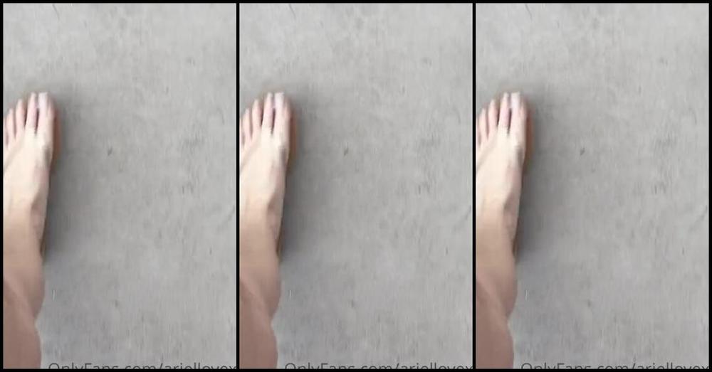 Ariel Love Nicknamed Ariellovexo Onlyfans Just The Daily Mundane But In Pretty Feet