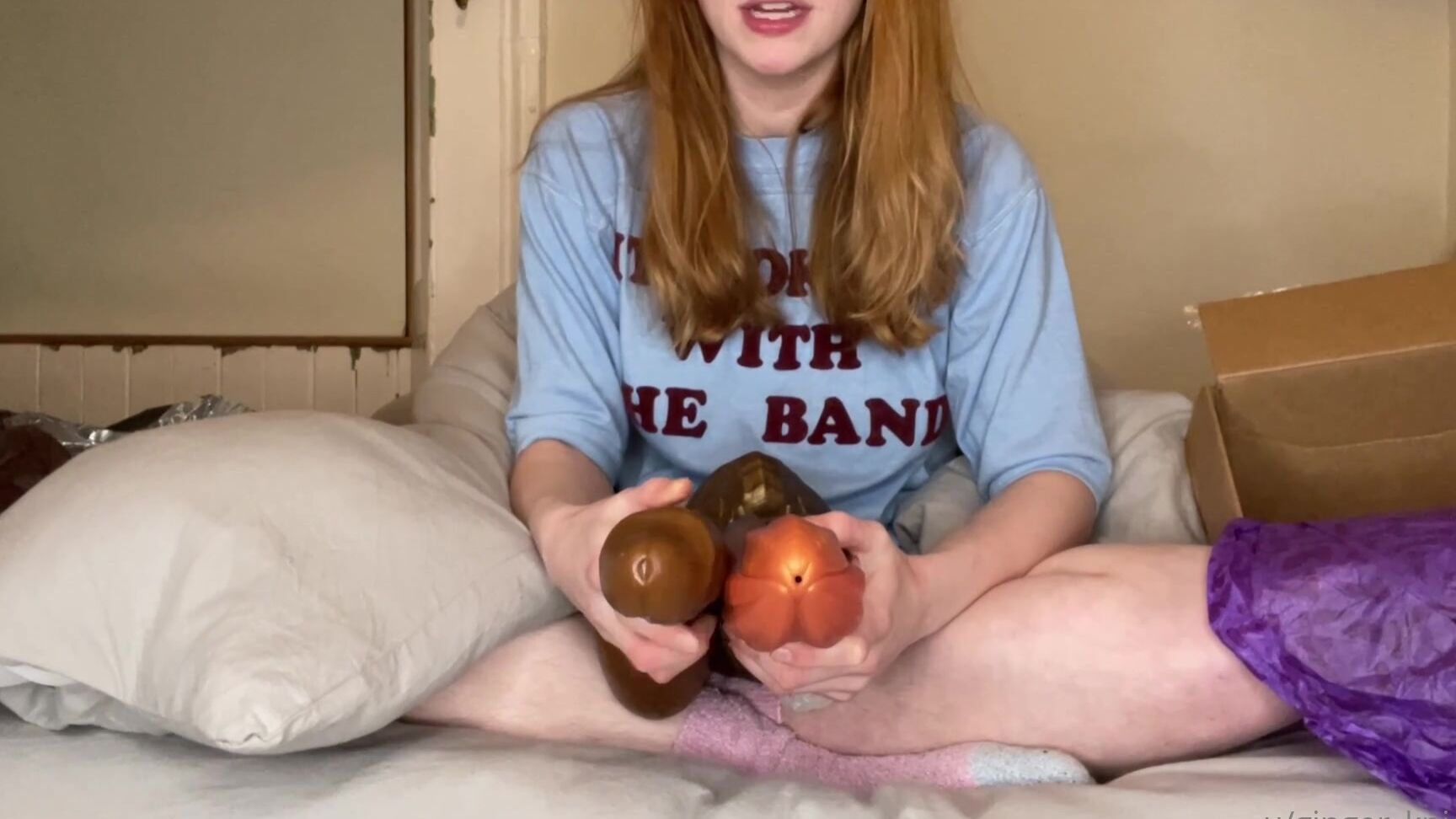 Gingerknickers My Two Bad Dragon Dildos Arrived Woooo Thought I D Film My Reaction God I M So Ex