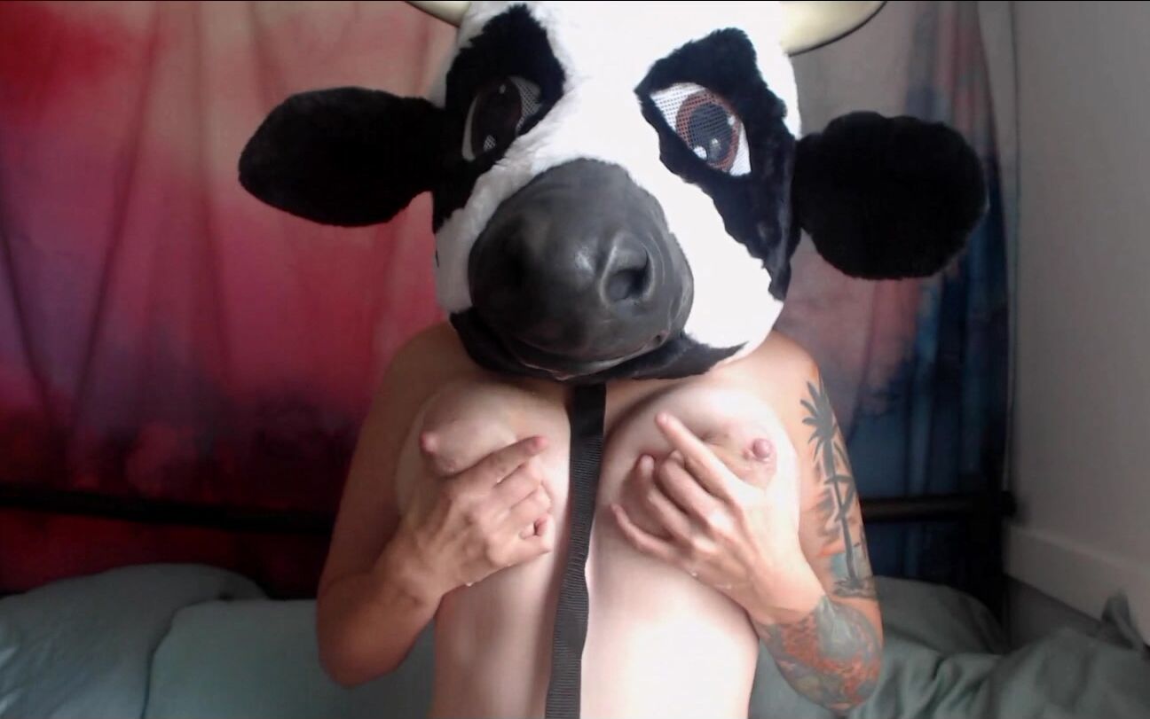 Kelly Payne Hucow Inspired Lactating Cow