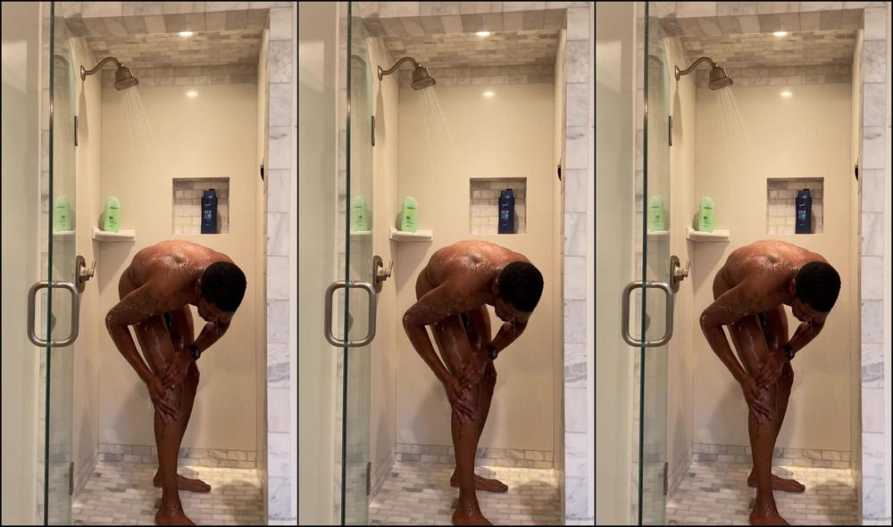 Isiahmaxwell After Scene Shower From My Scene With Romi Rain For Bangbros