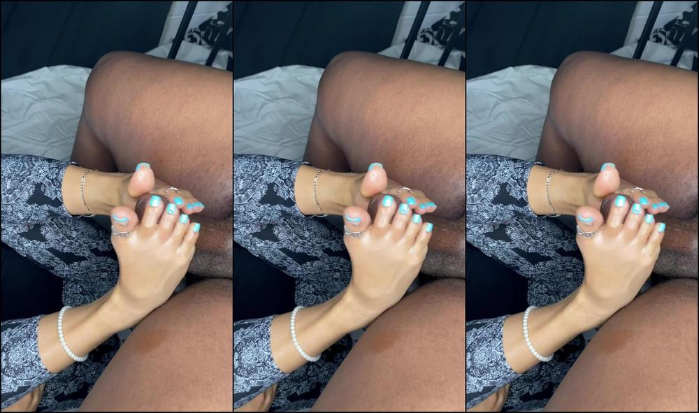 Thee Celeste 2922220672 10 18 2023 Aqua Toes Footjob