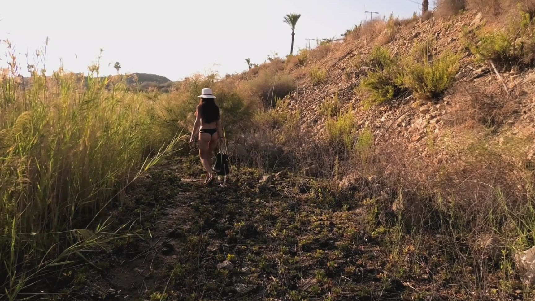 MiaAmahl Fit brunette public walk outside flashing strip naked. Amateur MiaAmahl 4K Pornhub