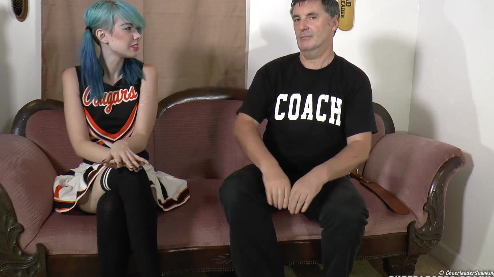 opal spanked by coach clip01 Clips4Sale