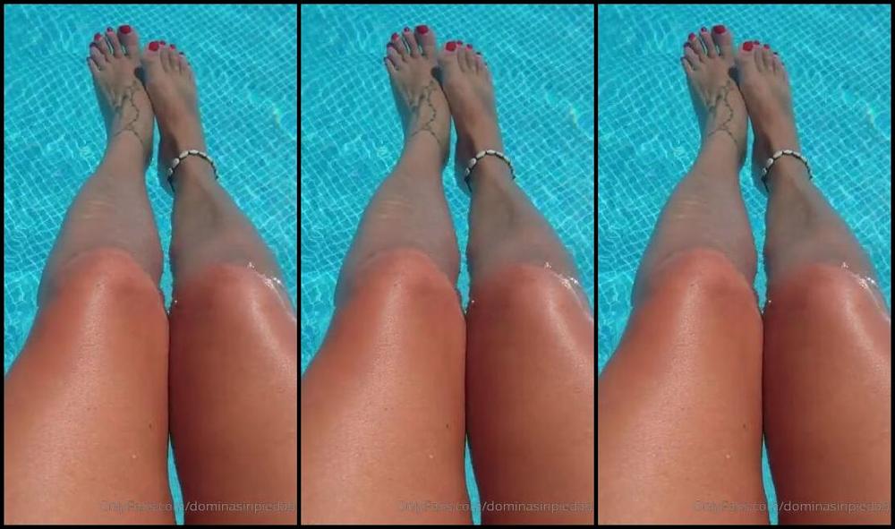 Mistress Sinpiedad Nicknamed Sinpiedad Onlyfans It Will Be Perfect Slaves Worship My Feet Under The Water