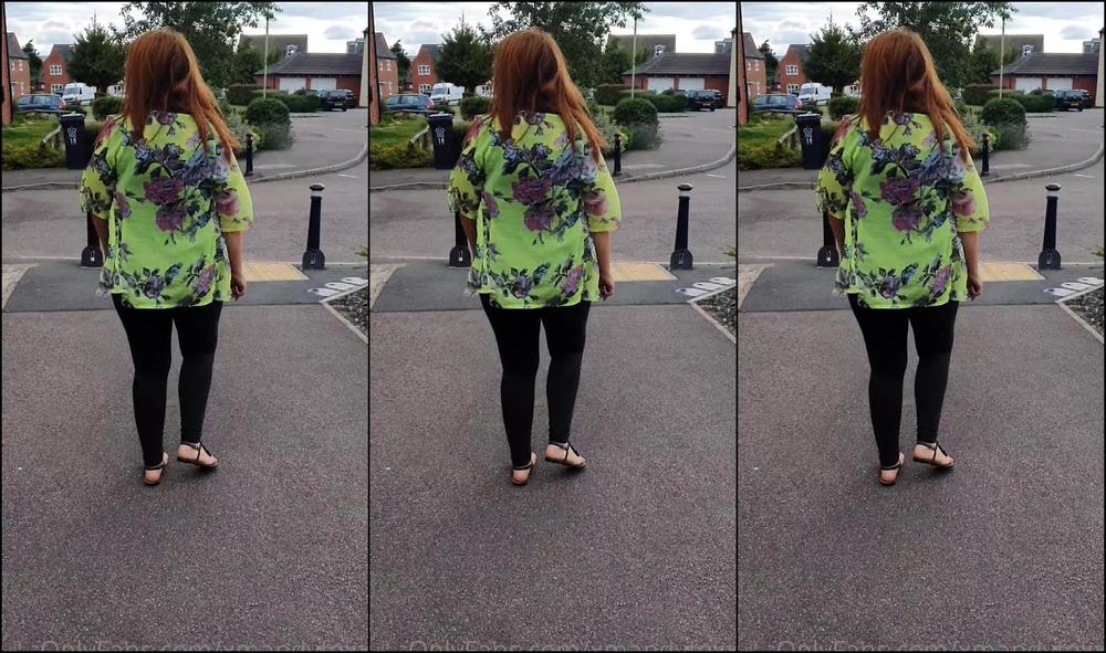 Xmandyfoxxx Monday Morning Movie I Go For A Walk With A Toy Inside Of Me That Amber Is Controlling