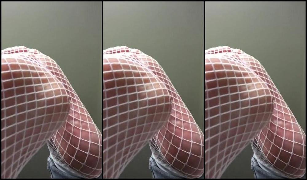 Footsiegalore Onlyfans Only Fans Exclusive Throwback To Pink Toes And White Fishnet Soles Video