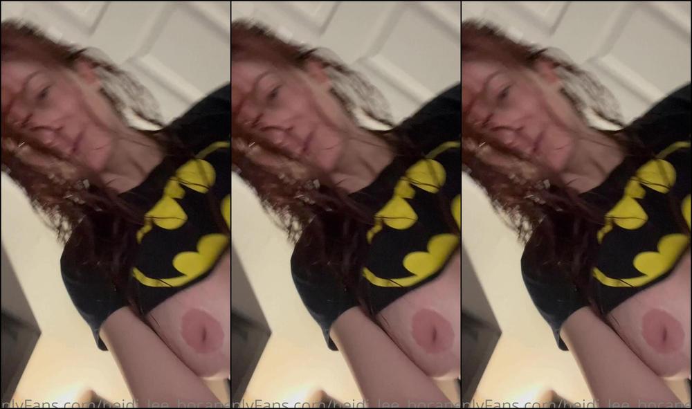 Heidi Lee Bocanegra Super Hero Vain Moments Batman Vibes Post Shower Shorter Video About Mi