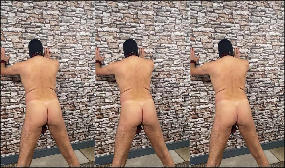 Lady Dark Angel Behind The Scenes Filming Giving Him A Spanking Warm Up Before We Do A Scene Excuse The Slaves Filming Lol Oubliettefilms