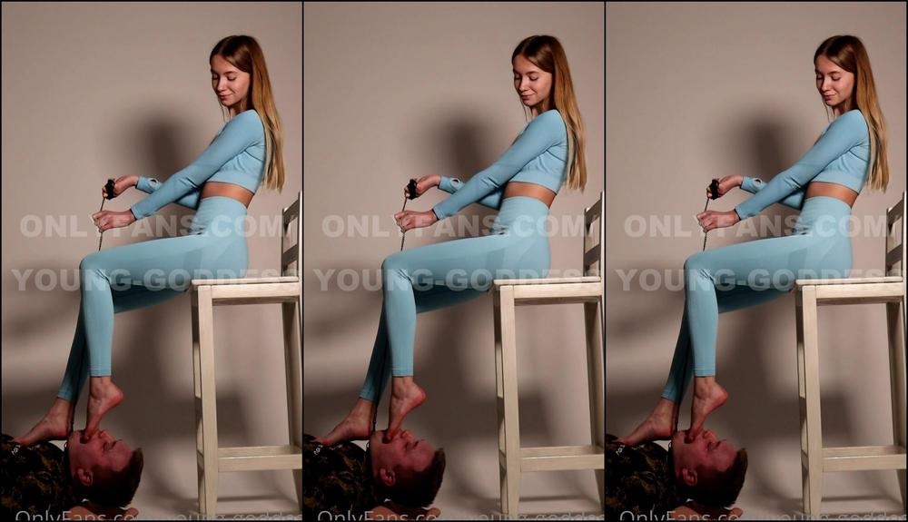 Young Goddess Do You Acknowledge My Superiority Over You